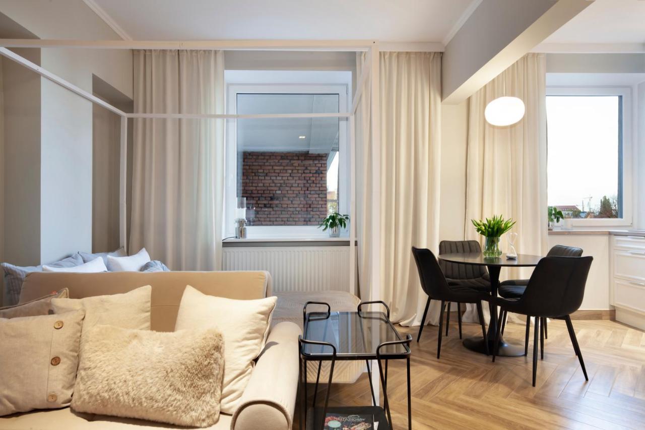 Elite Apartments Old Town Center Premium กดัญสก์ ภายนอก รูปภาพ